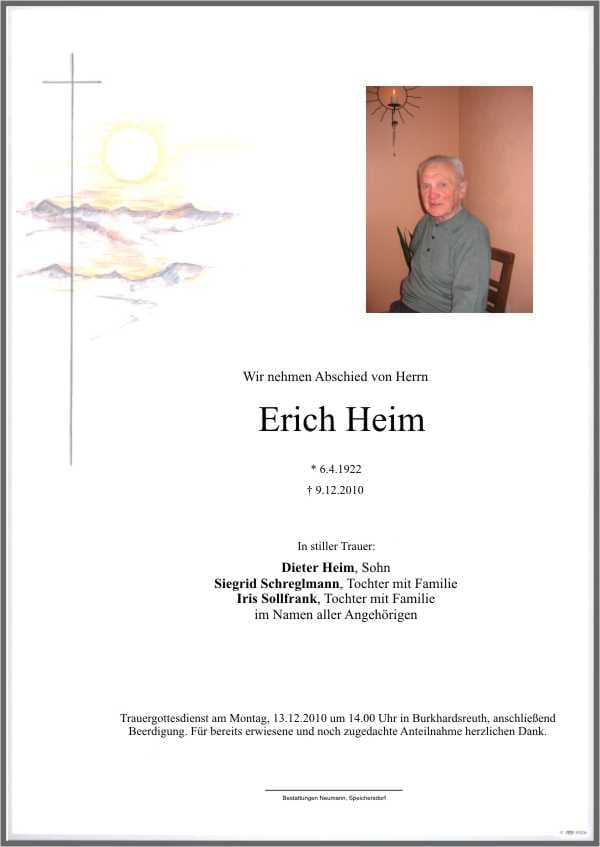Herr Erich Heim