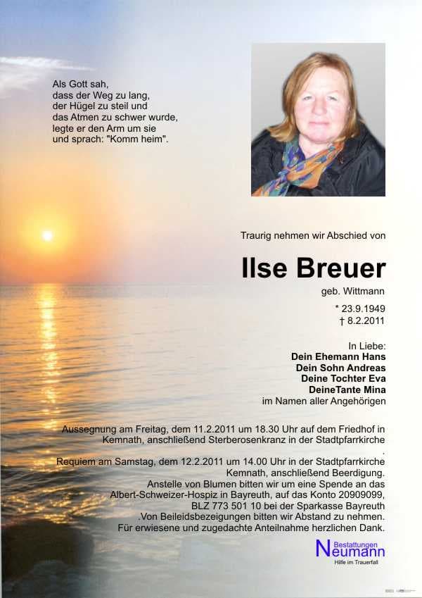 Frau Ilse Breuer