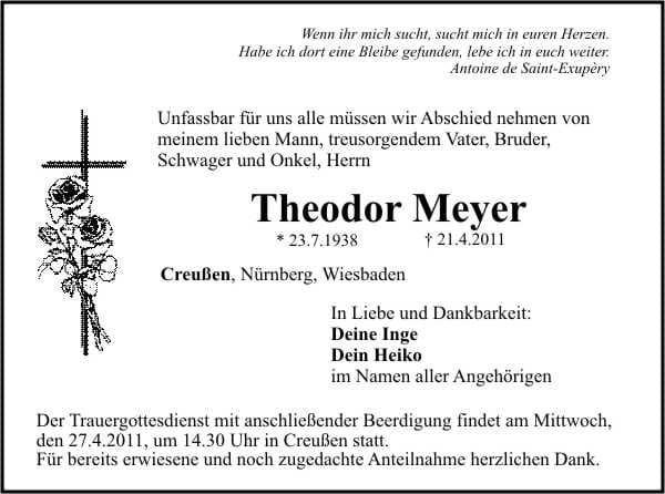 Herr Theodor Meyer