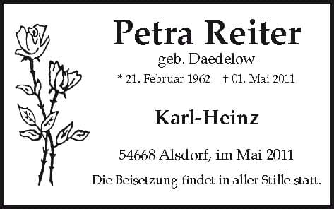 Frau Petra Reiter