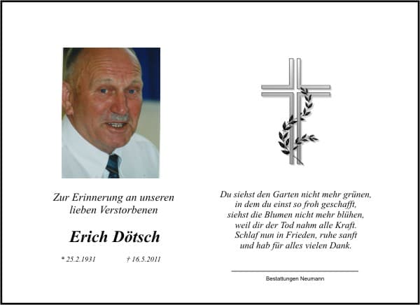 Herr Erich Dötsch