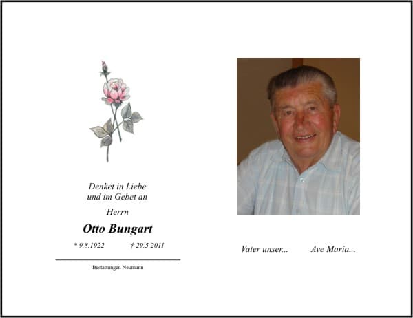 Herr Otto Bungart