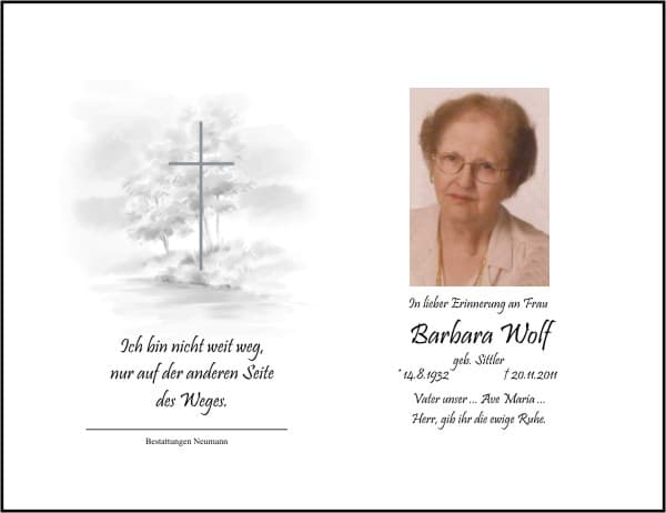 Frau Barbara Wolf
