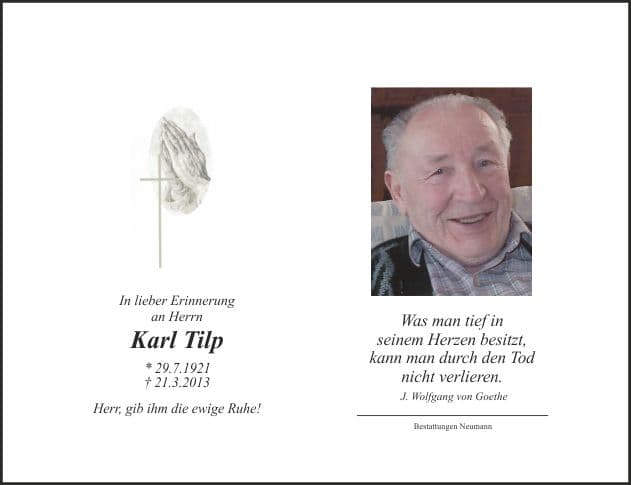 Herr Karl Tilp