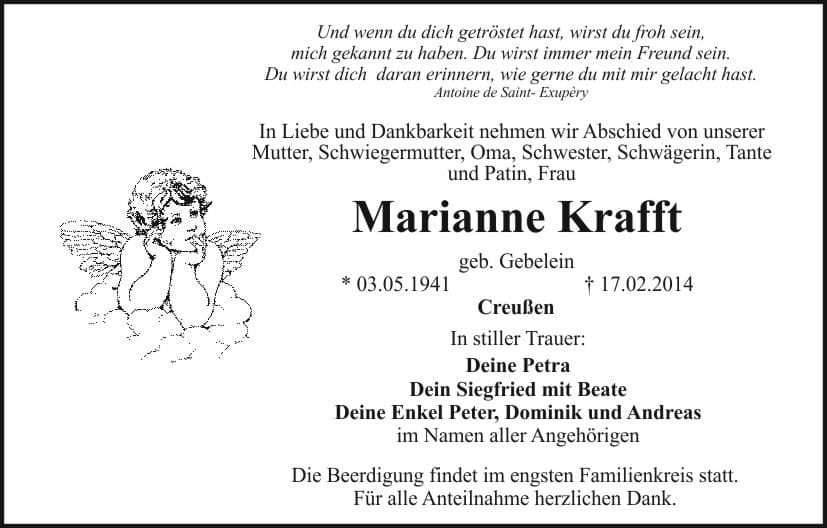 Frau Marianne Krafft