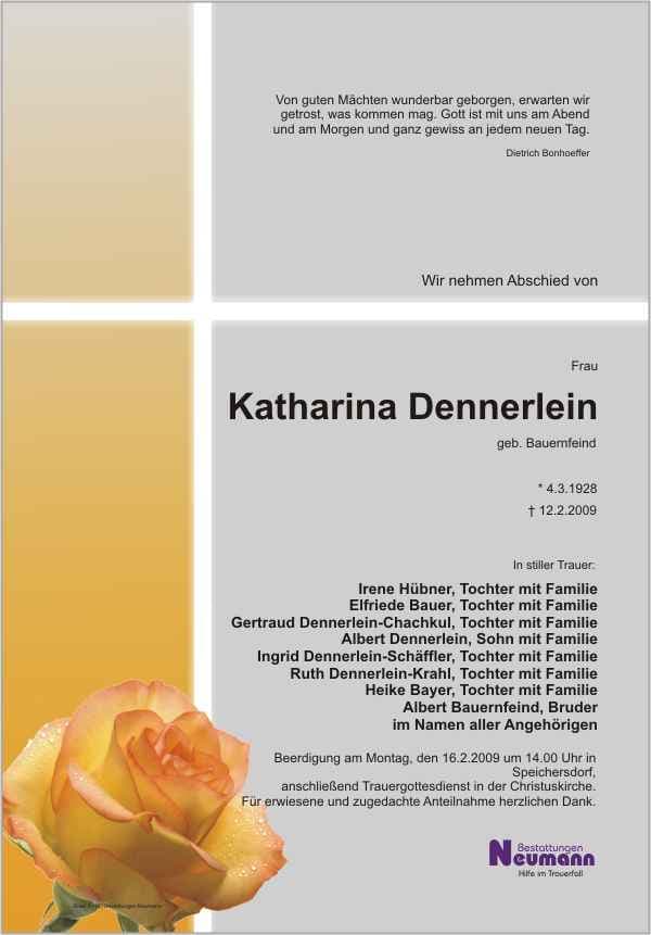 Frau Katharina Dennerlein
