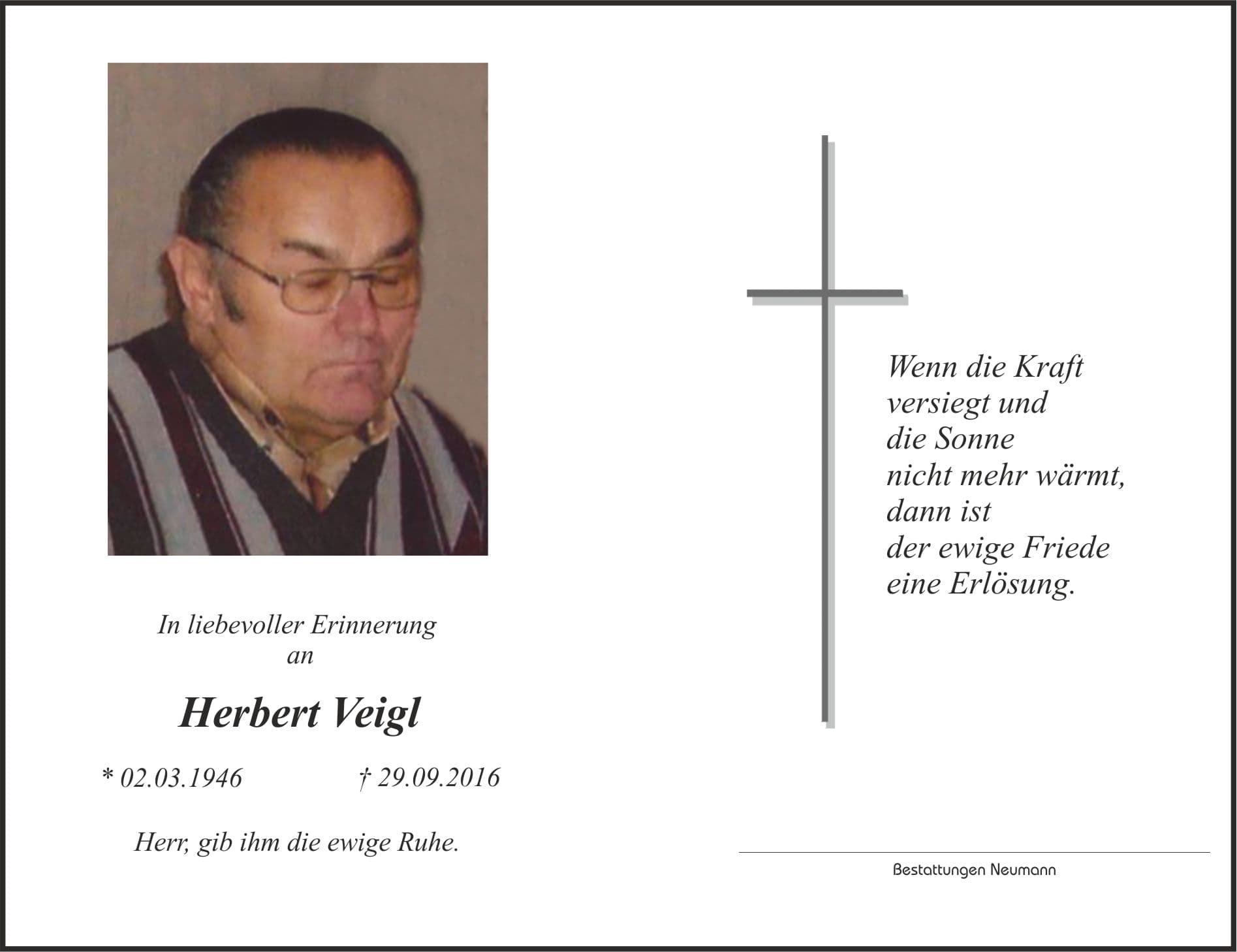 Herr Herbert Veigl
