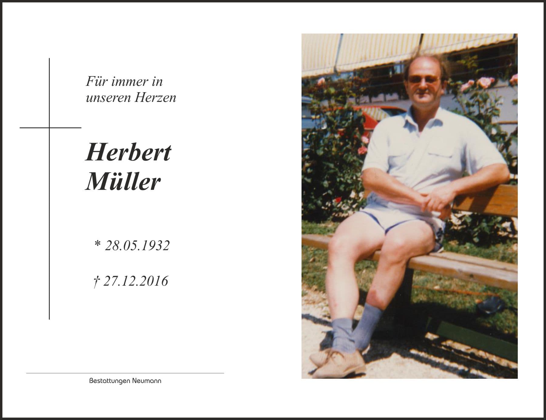 Herr Herbert Müller