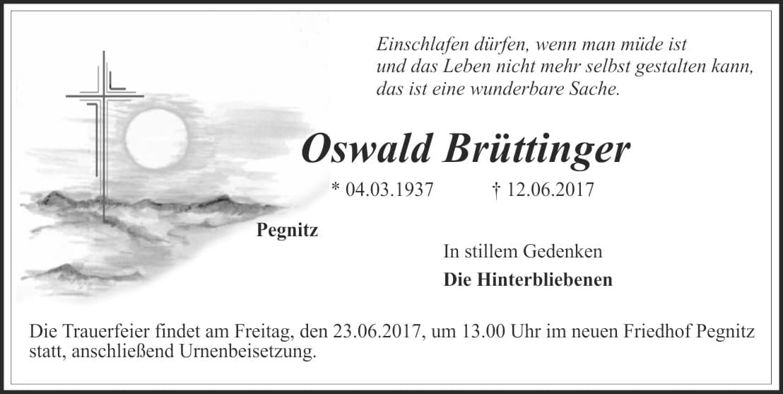 Herr Oswald Brüttinger