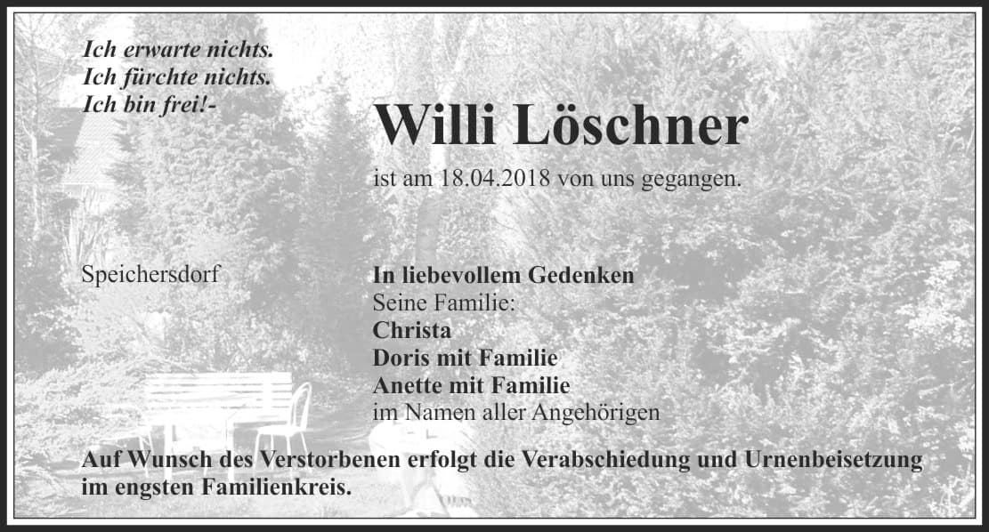 Herr Willi Löschner