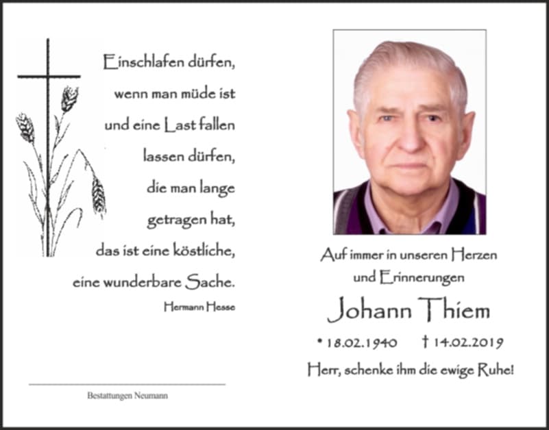 Herr Johann Thiem